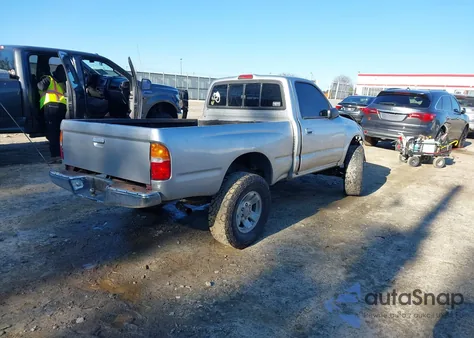 1996 Toyota Tacoma из США, поврежденный, VIN 4TAPM62N0TZ173690